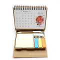 OEM desk 2021 desktop calendar with sticky notes